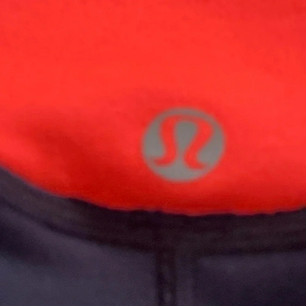 Lululemon Tops 1/2 Zip Up Pullover Sweatshirt Blue Orange size 2 (no tag) b-1